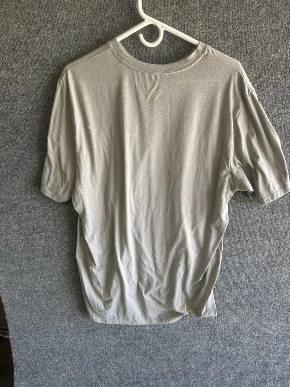 The North Face Shirt Mens Large Gray Short Sleeve Logo Tee Casual Basic